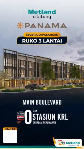 Ruko di metland cibitung,ruko di bekasi,ruko di jalan utama