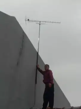 Pasang antena tv cepat dan bermutu