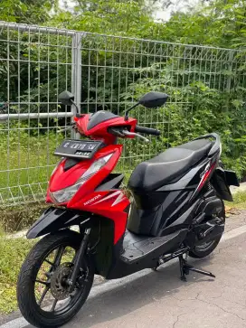 Honda Beat FI LED ESP 2021 RED BLACK