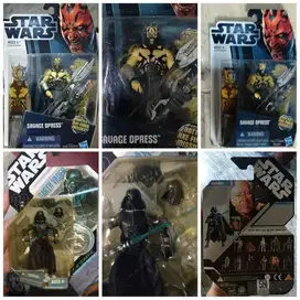 Star Wars Hasbro Darth Vader and Savage Oppres 3.75inch