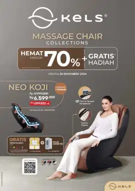 kursi pijat promo bisa cicilan syarat ktp