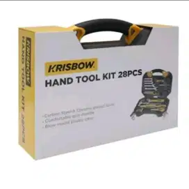 Dijual CEPAT kunci²/  Tool kit Krisbow (ORI) isi 28pcs