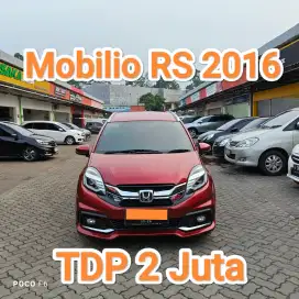 2JT MOBILIO RS AT 2016 LOW KM 50RB MERAH VERY RARE !!