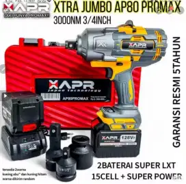 impact wrench  APR 80PROMAX 3000NM  fre ongkir