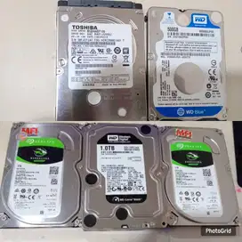 Hardisk laptop dan Hardisk PC/Komputer 1TB/500gb