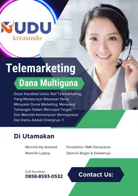 LOWONGAN KERJA TELEMARKETING BANDUNG