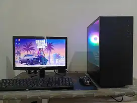 PC CPU GAMING FULL SET I7 RAM 8GB VGA 2GB GTA V PB DOTA RGB Murah