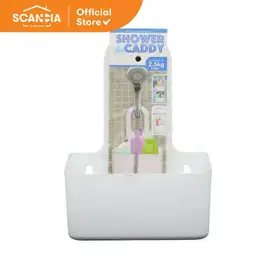 SCANDIA Rak Kamar Mandi Shower Caddy Plast 24x10x35 Cm (BH0346)