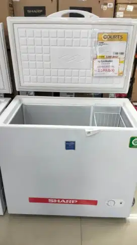 SHARP CHEST FREEZER 205L Bisa Cicilan Cukup bawa KTP aja
