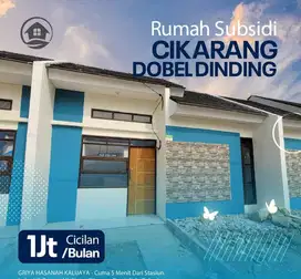 Rumah cicilan 1 juta Murah Subsidi Pemerintah