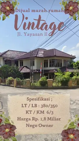 jual rumah murah di yayasan 2