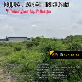 Tanah Gudang Industri Raya Balongbendo Balong Bendo Krian Sidoarjo