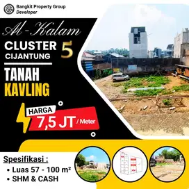 DI JUAL TANAH KAVLING SIAP BANGUN HARGA PERMETER 7,5 JUTA