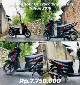 Yamaha soul GT 125cc Bluecore fi tahun 2016