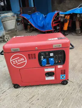 Jual Genset Silent Zehn 5KVA Kondisi Mulus Banget Siap Pakai