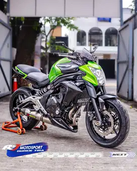 Kawasaki ER6N ER6 ABS Hijau 2012 Akrapovic tt ninja,zx25,r25,xmax,cbr