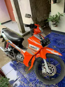 Jupiter Z lama 2005 warna asli Oren silver