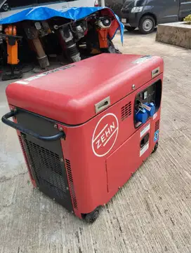 JUAL GENSET SILENT ZEHN 5500WATT KONDISI GRESS TERMURAH