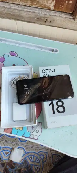 Oppo a18 like new
