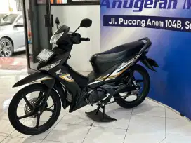 Km 599 - Honda Supra X 125 Cw Hitam Tahun 2024 !