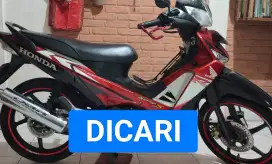 Di Cari Supra X 125 Double Disk DD Tahun 2008 Ke Atas Karbu.