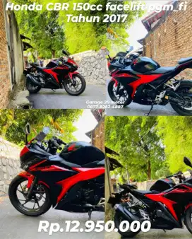 Honda CBR 150cc facelift pgm Fi Tahun 2017