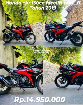 Honda CBR 150cc facelift pgm Fi Tahun 2019