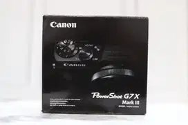 Kamera canon G7X mark iii new