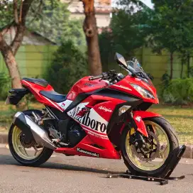 KAWAN NINJA 250FI NIK 2016 MERAH PAJAK HIDUP LOW KM