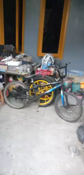 Sepeda bmx bagus aleoca asli itali rangka sgt tebal