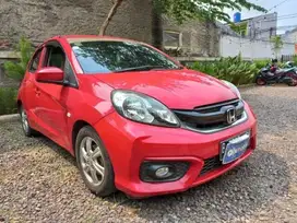 Pajak Panjang Honda Brio Satya 1.2 E Bensin-MT 2017 Merah KFM