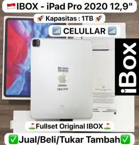 Ipad pro 2020 1TB 12,9 inch ibox