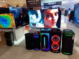 Speaker aktif merk Sony, sharp