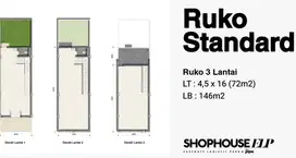 Dijual Ruko Standard Shophouse Elp