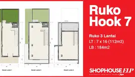 Dijual Ruko Hook Shophouse Elp