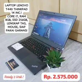 LAPTOP LENOVO 14 INC.! CORE I7, LENGKAP TAS, MOUSE, GARANSI