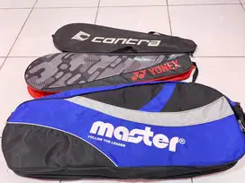 Dijual paket tas raket baru 3 pcs harga nego tipis