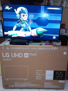 LG LED TV 4K UHD Smart TV LG 55 INCH AI ThinQ LG UR7500