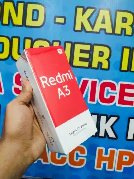 Redmi A3 ram 4/128, hp baru