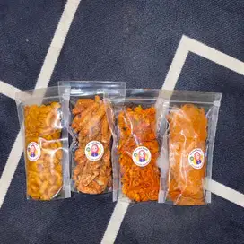 Basreng,kripca,makaroni semua pedas