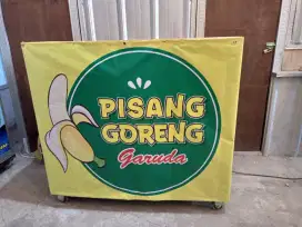 Meja/gerobak jualan