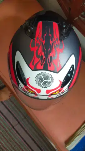 Helm KYT DJ MARU Kabuki Series (Half Face)