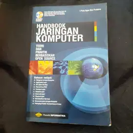 Buku Handbook Jaringan Komputer: Teori dan Praktik Berbasis OpenSource