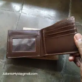 Dompet kulit sapi 100% asli 3 Dimensi