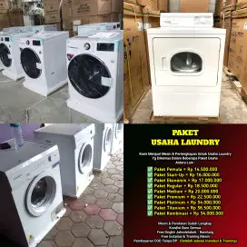 Mesin Laundry / Paket Lengkap Usaha Laundry