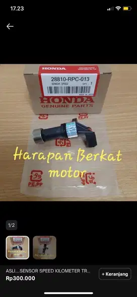 Sensor speed matic