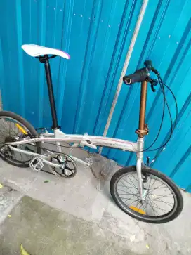 sepeda lipat wimcycle pocket rocket alloy uk 20 ringan enak dipakai