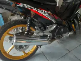 Knalpot satria fu original untuk supra x 125 fi