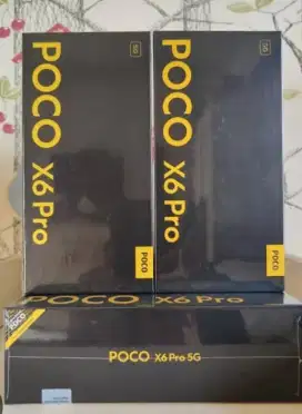 Murah hp baru Poco X6 pro 12/512 grs resmi, bs kredit/bs TT