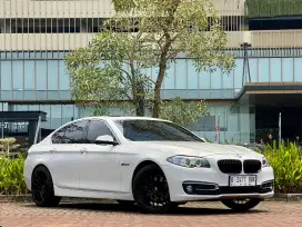 BMW 520i LCI 2.0 Modern Version F10 Facelift White on Brown 2014.